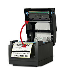 Etikettendrucker offen Citizen CL-S300DT